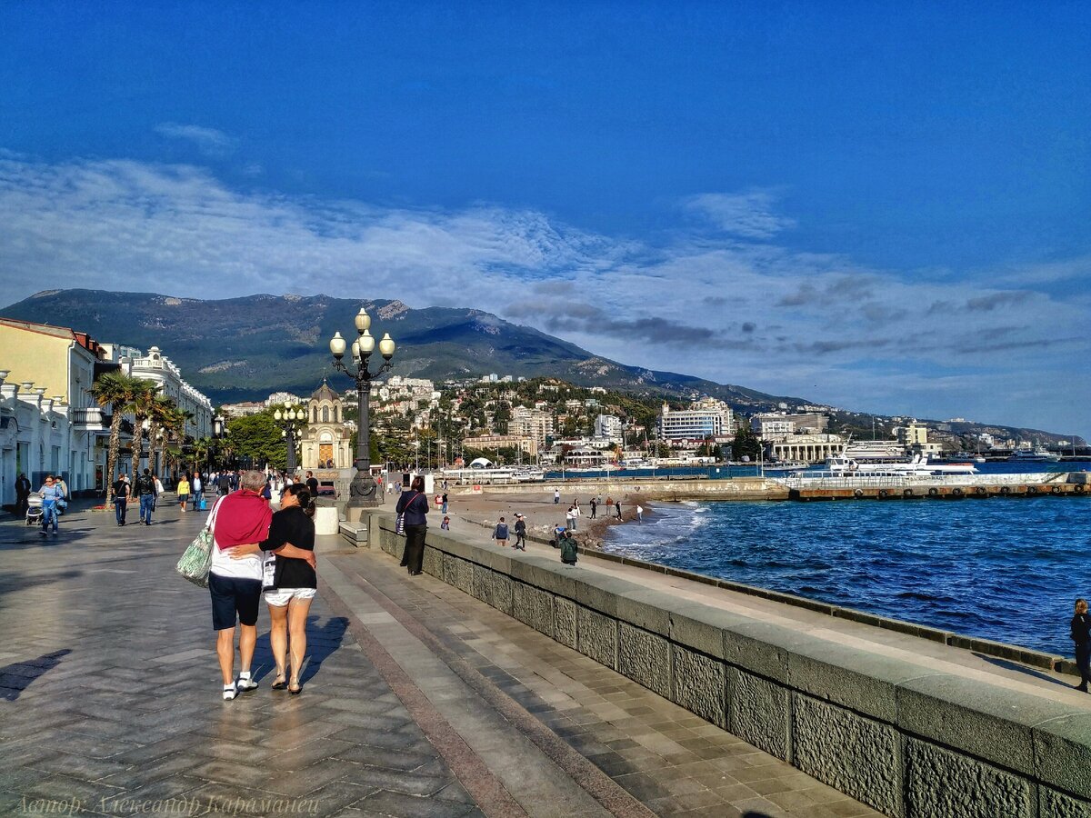 Набережная ялты📌