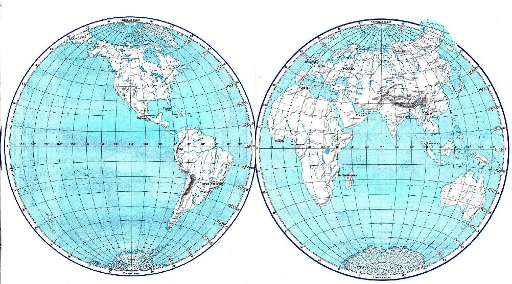 Координаты белый город. Контурная физическая карта полушарий для печати а4. Контурная карта мира полушарий для печати а4. Физическая карта полушарий 5 класс география контурная карта. Полушария земли контурная карта.
