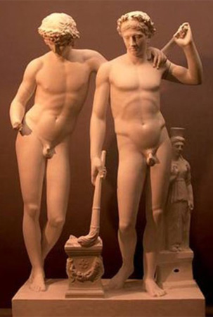 Гипнос и Танатос. Источник - skulpturhalle.ch