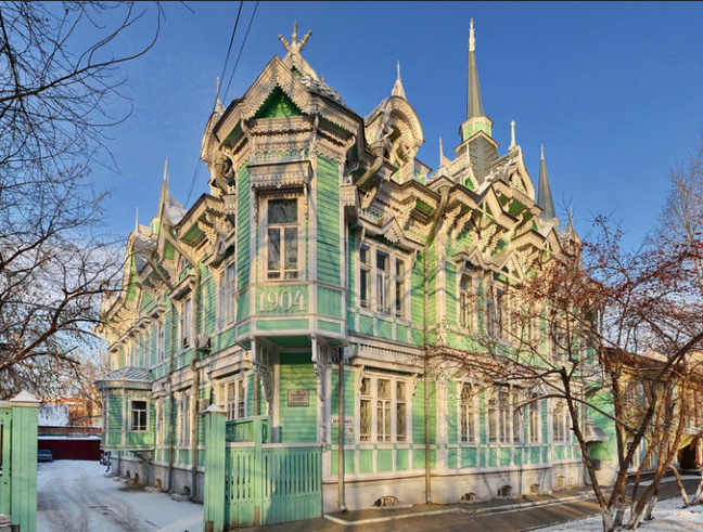 Уникальный дом №19  на улице Белинского, 2020г.