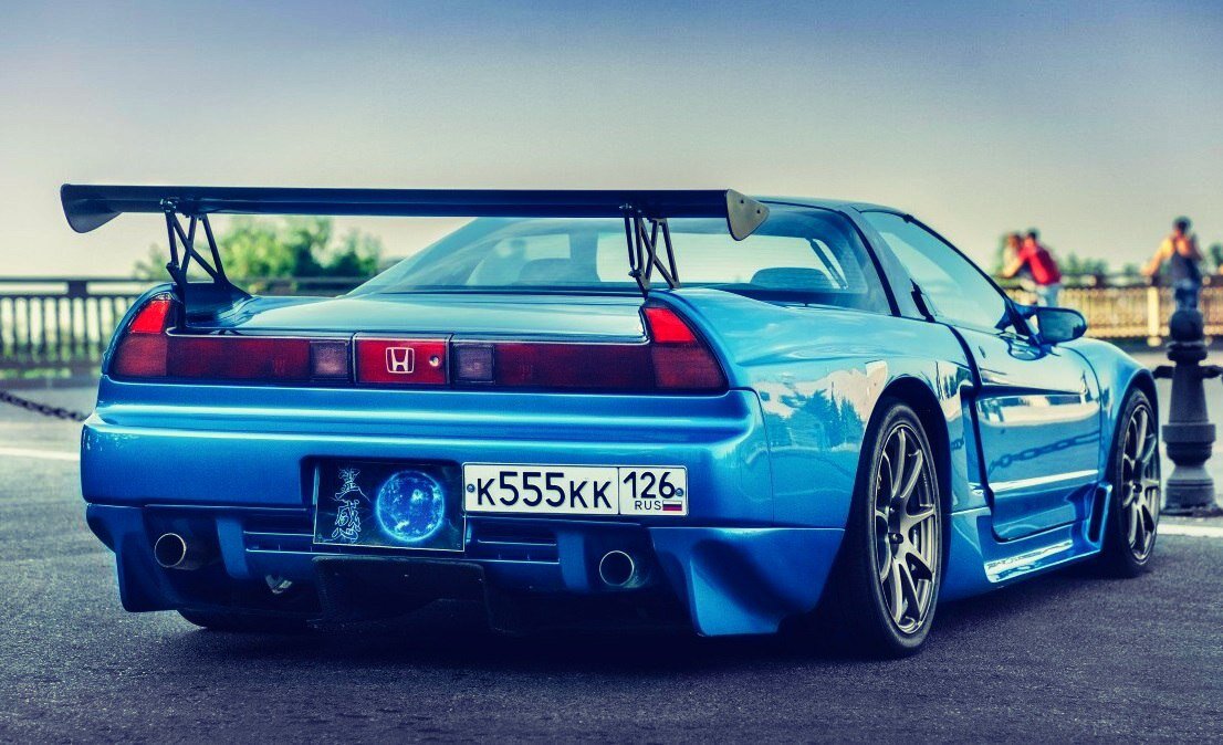 Honda NSX синяя