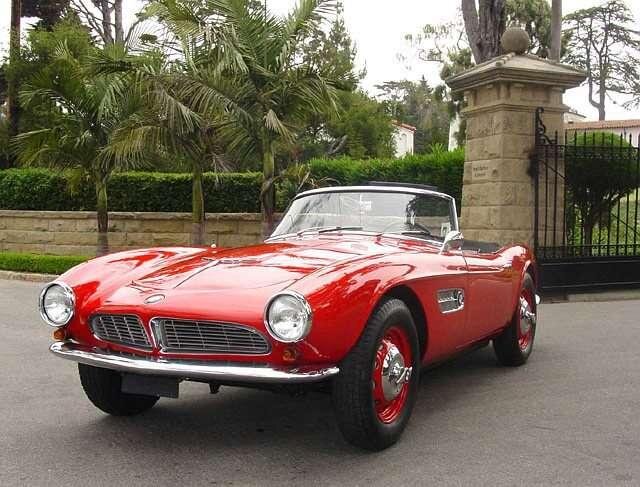 BMW 507 и Elwis Presley