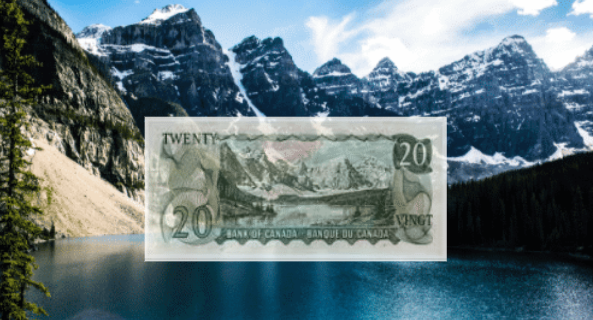 Изображение озера Морейн