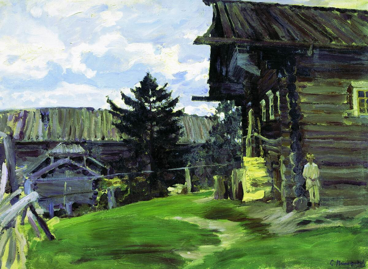 Северная деревня, 1902