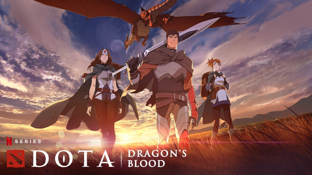 Тизер аниме сериала по Dota 2