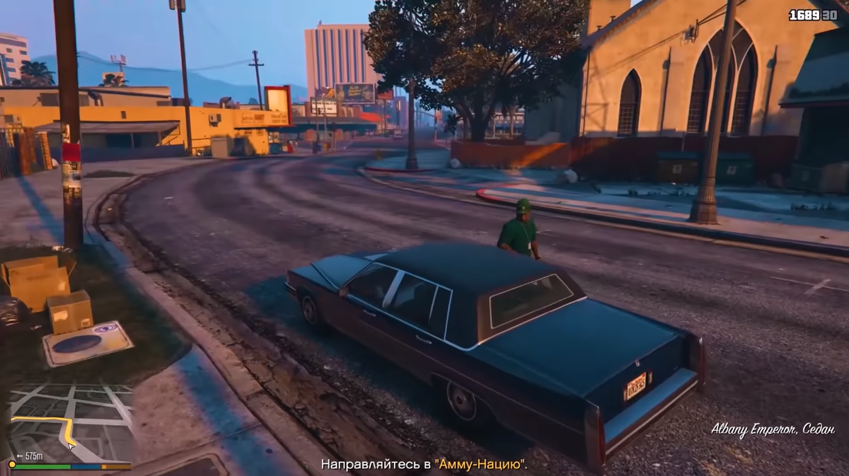 Брифинг при первом прохождении.