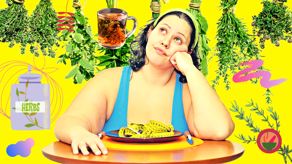 Как похудеть при помощи трав
