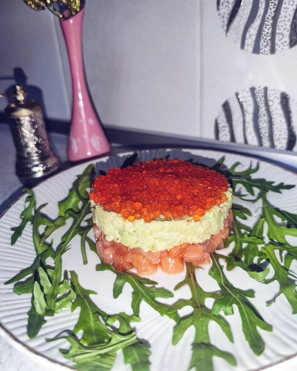 тартар из лосося