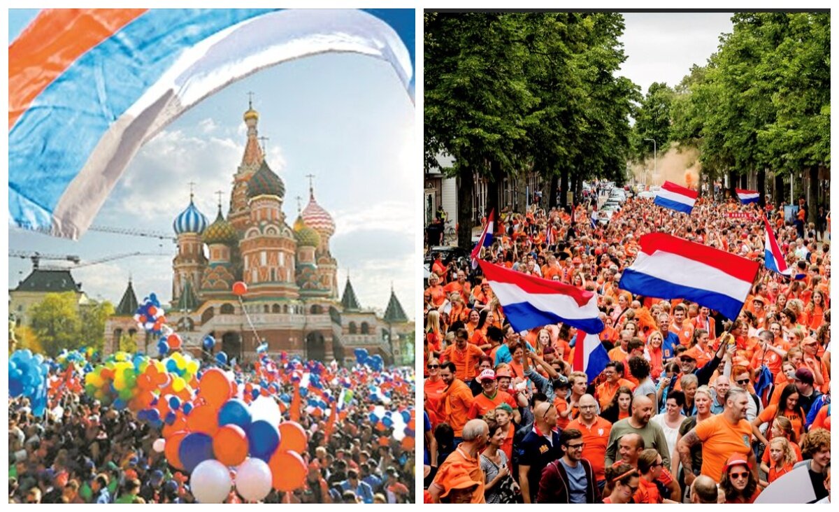 Праздники в России и Голландии. Фото: Courtesy of Russian Embassy, drunklizard.com.au
