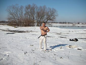 Фото доброго автора зимой.