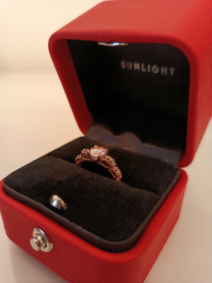 Помолвочное колечко от #Sunlight.