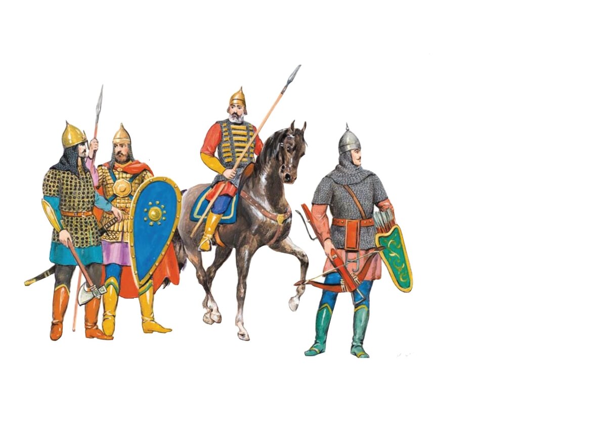 Новгородский воин 15 век