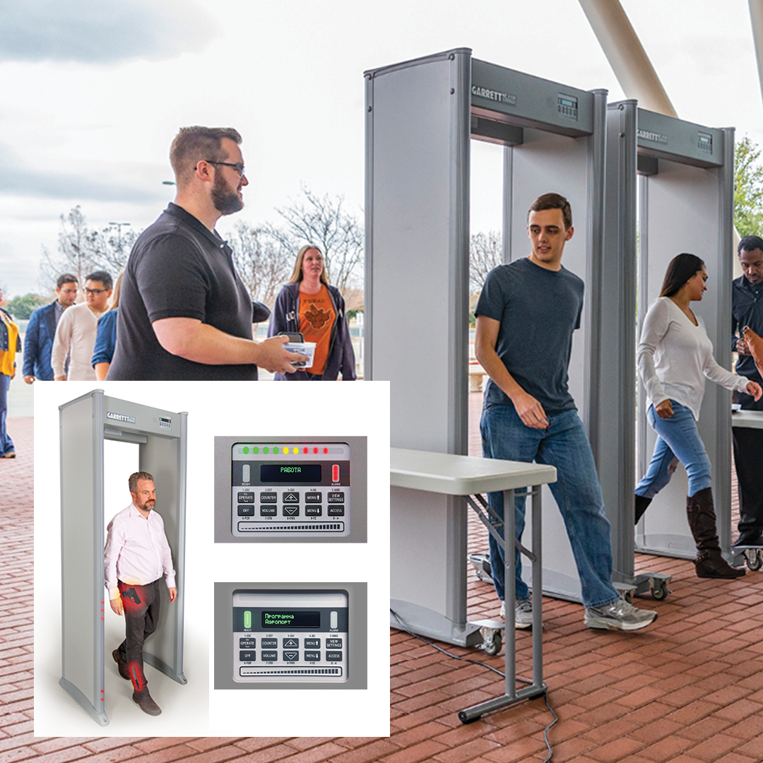 Импульсно-индукционный арочный металлодетектор ГАРРЕТТ MZ 6100