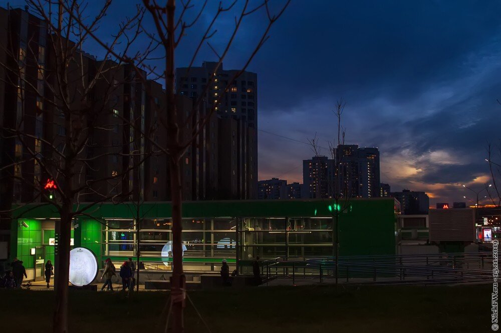 2. Закат над Беломорской © NickFW.ru — 15.11.2019г.