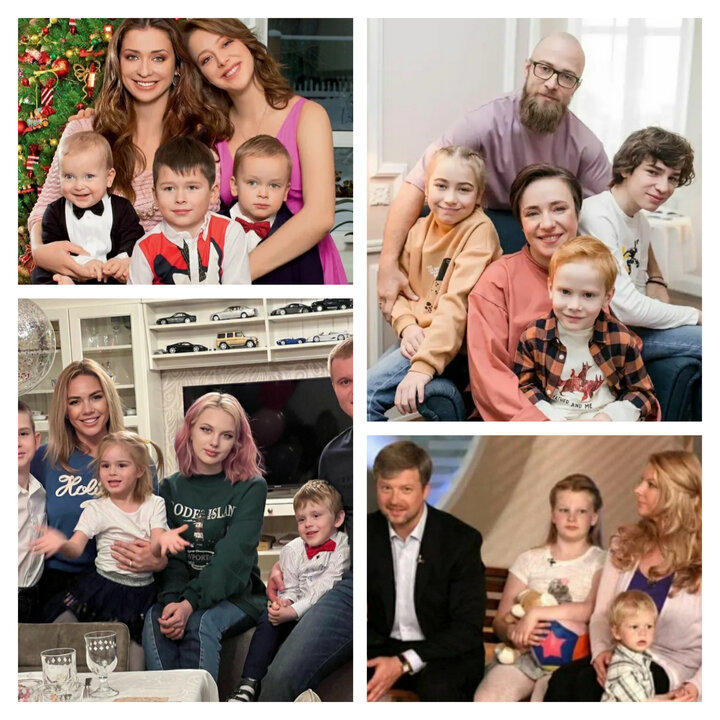 Многодетные семьи российских телеведущих, которые кажутся мне счастливыми и гармоничными