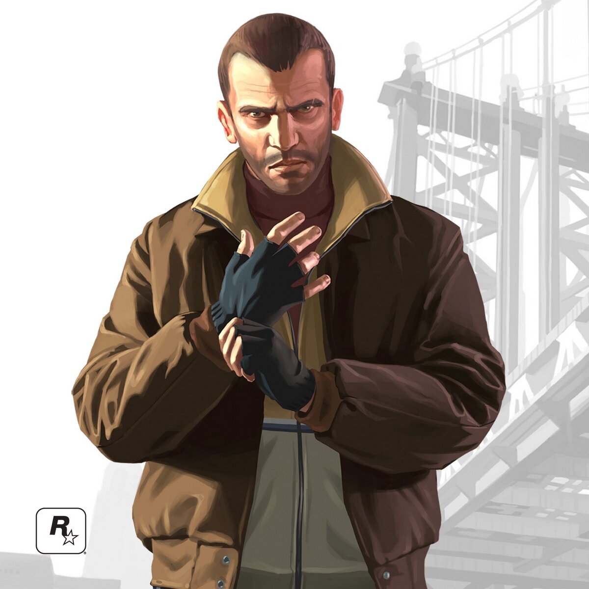 Нико Беллик, протагонист в GTA 4. В дополнениях в качестве управляемых персонажей были другие люди.