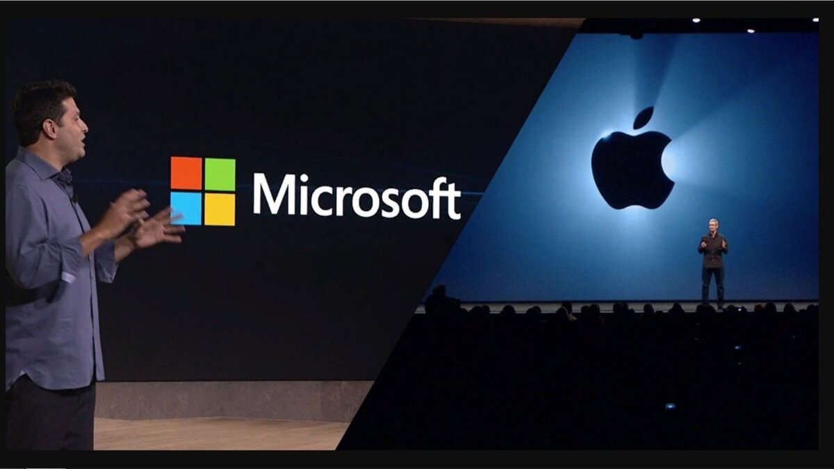 Хороший майкрософт. Apple Microsoft. Майкрософт и Эппл. Майкрософт для Apple. Эппл Интел Майкрософт.