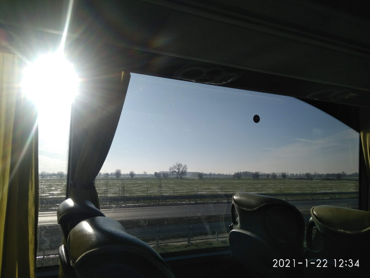 Первые часы на польской территории