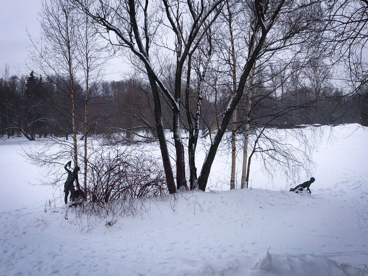 Московский парк Победы в Санкт-Петербурге 