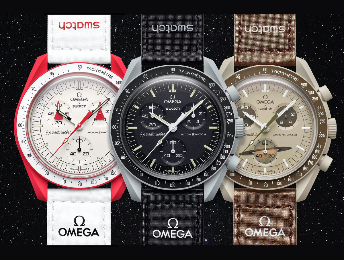 Герой сегодняшней публикации - шокирующая коллекция Omega Bioceramic Moonwatch