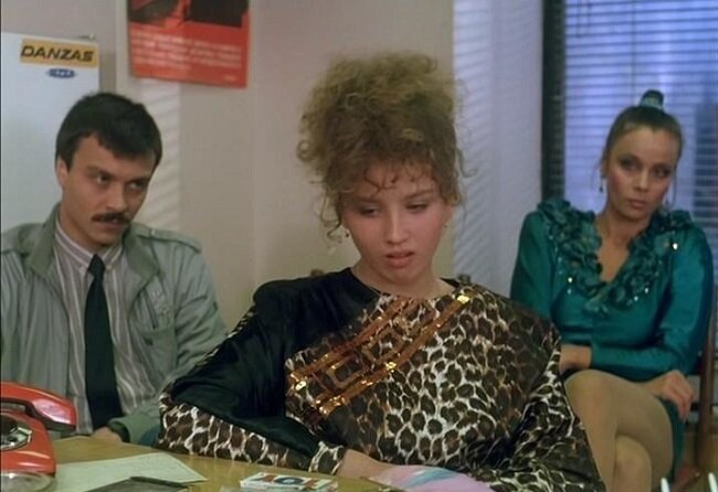 Кадр из фильма «Интердевочка» (1989). Скриншот.