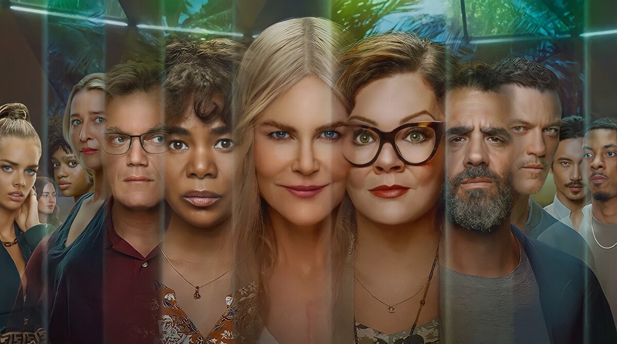 Афиша сериала «Девять совсем незнакомых людей», 2021 год, режиссер Джонатан Левин