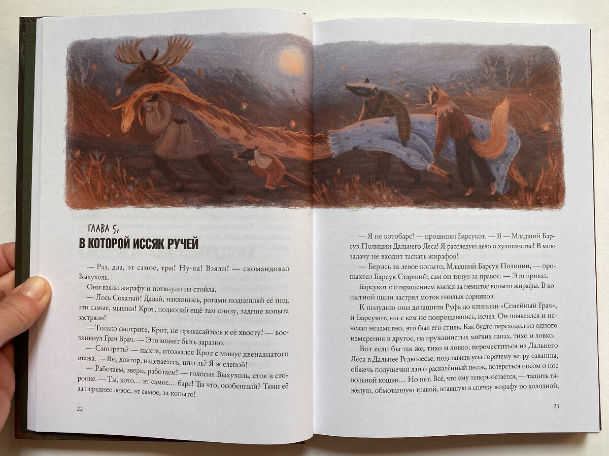 Разворот книги