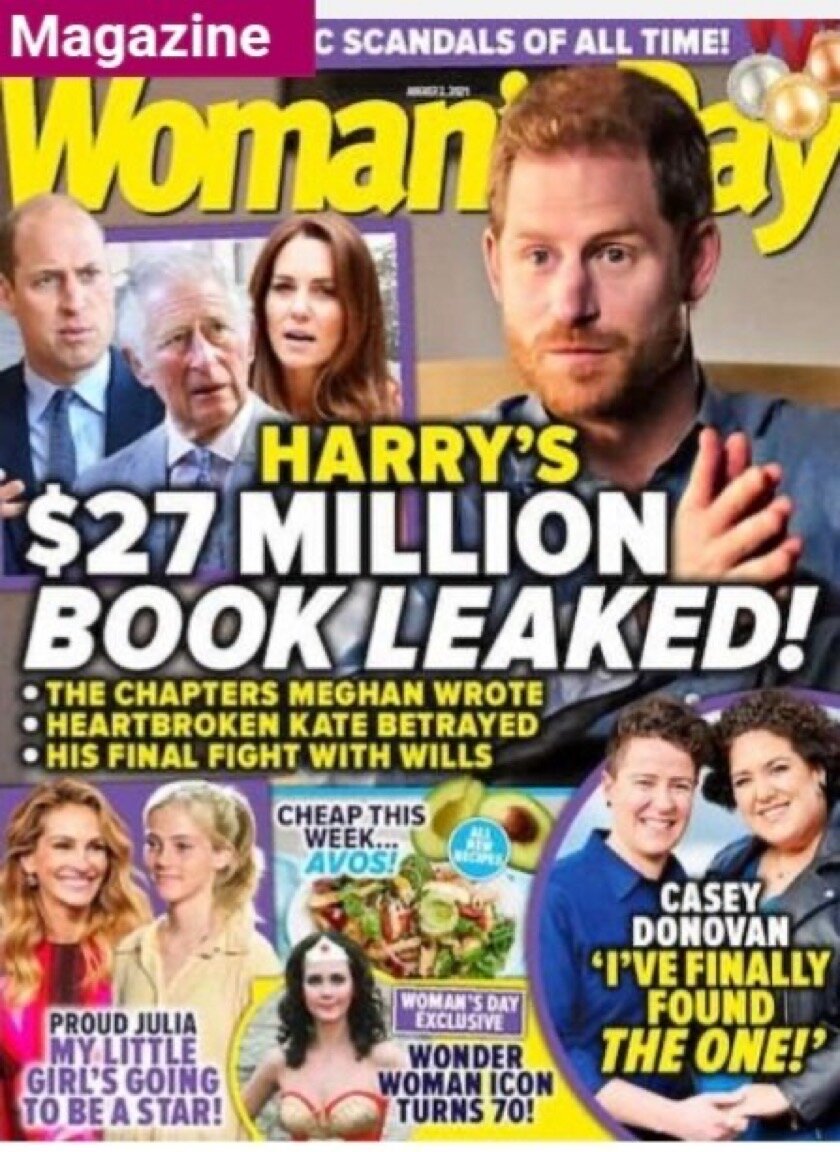 таблоиды наперебой рассказывают об утечках из мемуаров Гарри