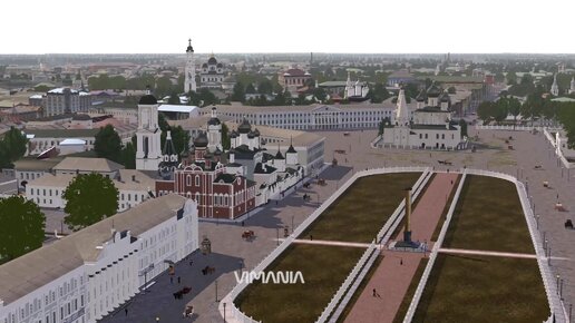 Ярославль до революции — 3D модель