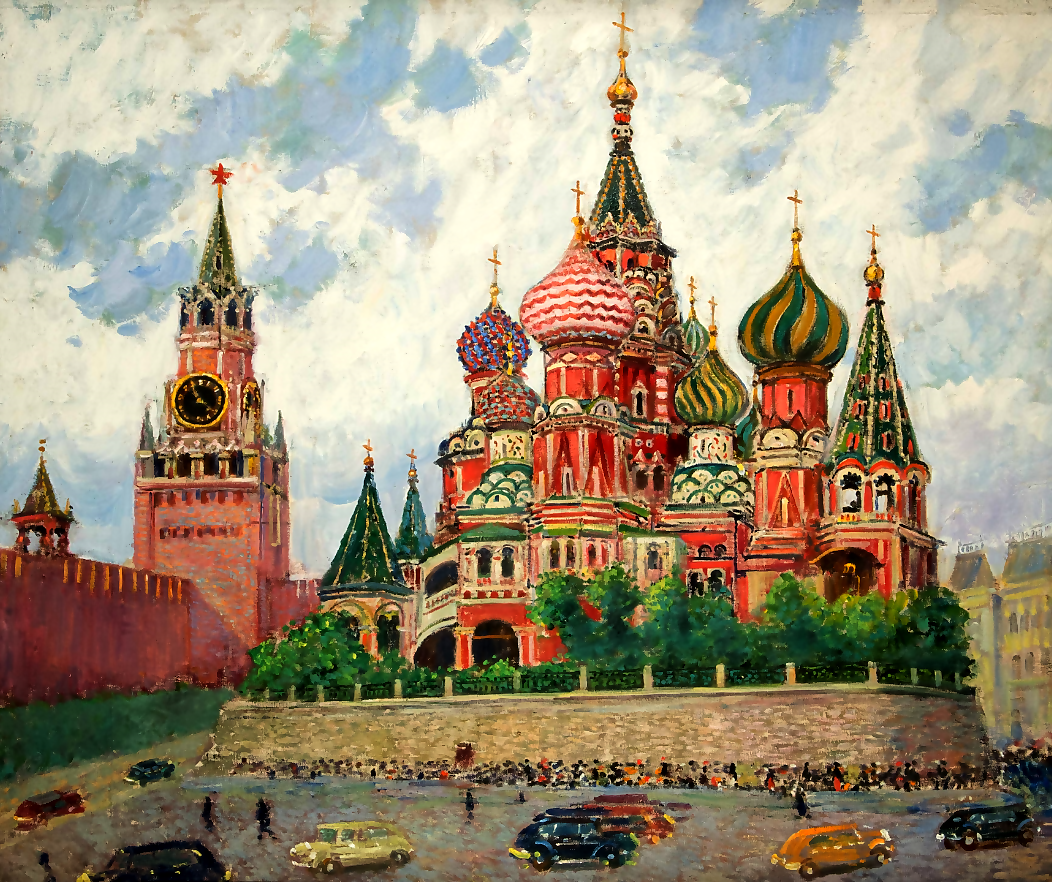 Рисунок московский собор