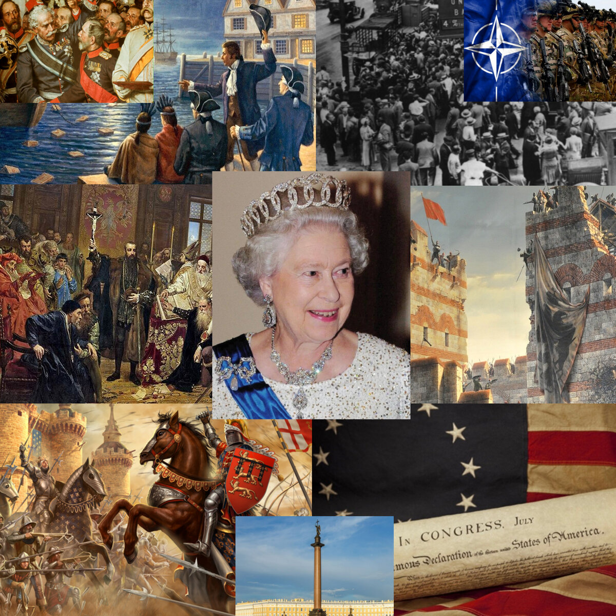 Короли, королевы, войны... кто знает, когда все это было. А вы знаете?