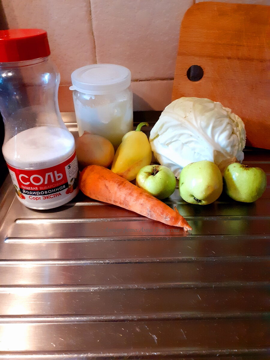 Продукты вымоем и почистим