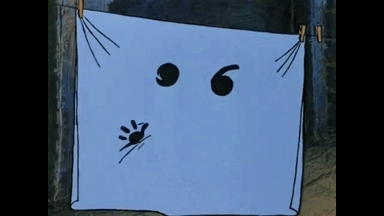 Дикое, но симпатичное... Кадр из м/ф  "Малыш и Карлсон"