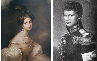 20-летний Вильгельм и 14-летняя Элиза полюбили друг друга в 1817 году, во время пребывания Радзивилла в Берлине.