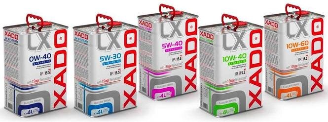 рис. Моторное масло Хадо Luxury Drive