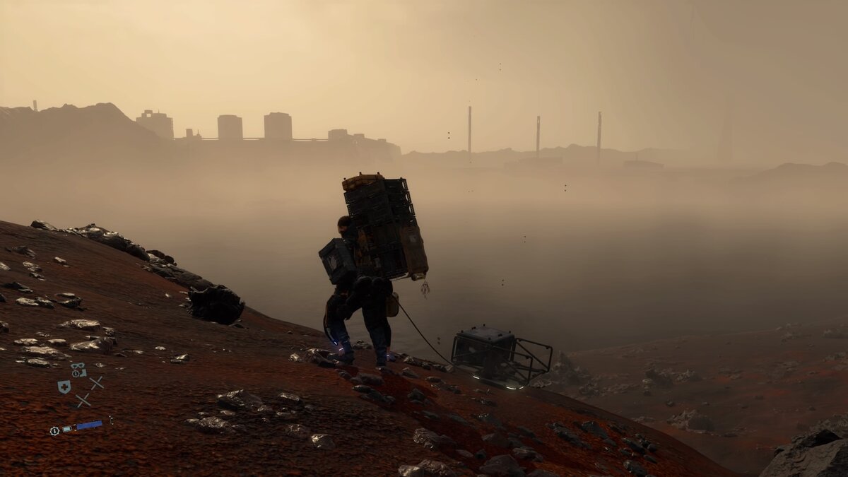 неплохое начало топа, согласитесь? хотя, не спешите с выводами, сделаете их в конце. Короче говоря - Выход смерти здесь происходит, что это значит, почему оно выходит собственно, в какой промежуток времени? Чем это грозит? И как это остановить, понять получится только после полного прохождения. Сюжет силен тут не погодам, как говорится Кодзима гений, постарался на славу этакий засранец. Но в плане всего остального игра немного скучноватая, и подойдет скорее тем кто 24\7 играет в игрушки, и в принципе не переживает о потраченном времени. Смотрел я как то обзор от шевцова на это чудо, и как он сказал, игра учит медитативному неспешному прохождению. Как по мне в жопу игровую медитацию ибо Мне такое не по нраву, так как я вечно в делах и провожу за консолькой в среднем около часа в сутки. И тратить кучу времени чтобы просто добраться из точки А в точку Б для меня такая себе перспектива, а потому ускорялся как только мог(благо здесь для это все с лихвой предусмотрено), галопом проскакал через все задания чтобы насладится сюжетом, а затем и чувством завершенности смотря на финальные тиры. По части неожиданных поворотов и гениальной концовки - игра достойна всех существующих похвал и лучших наград и вроде как даже их уже уже и получила на какой то игровой сходке, я уже не помню.