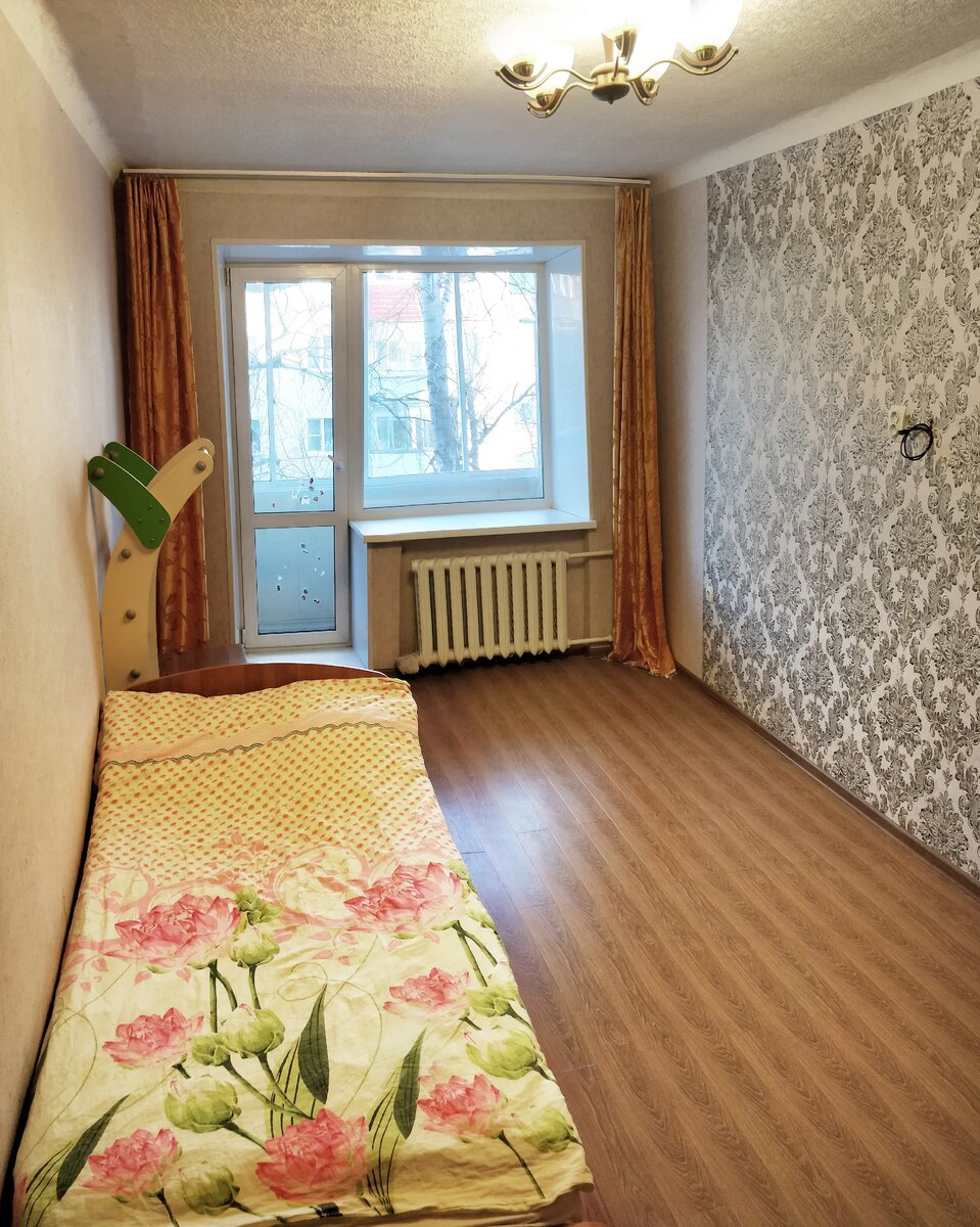 Наша квартира в Комсомольске на улице Котовского готовая к продаже