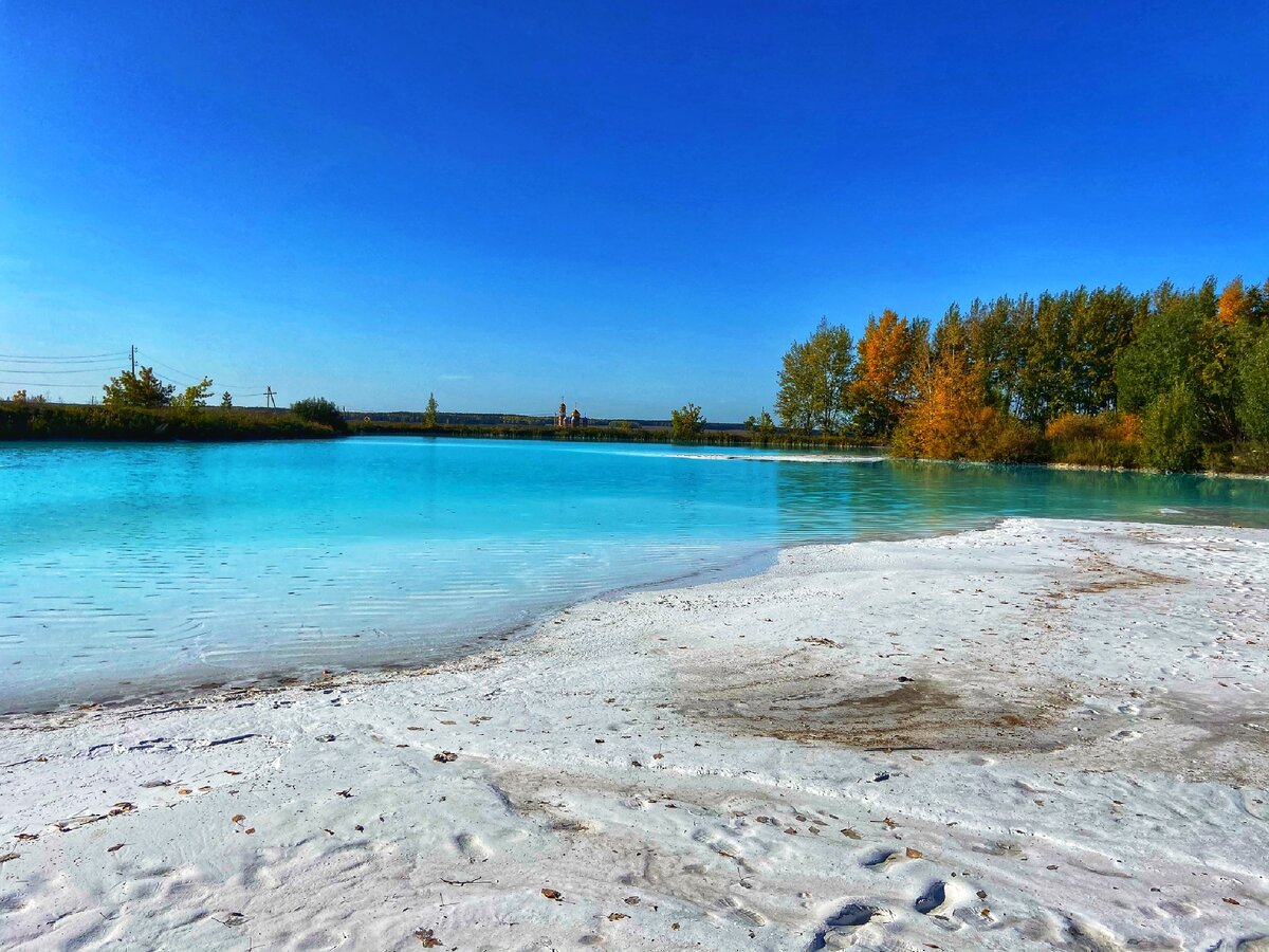 Коелга голубое озеро