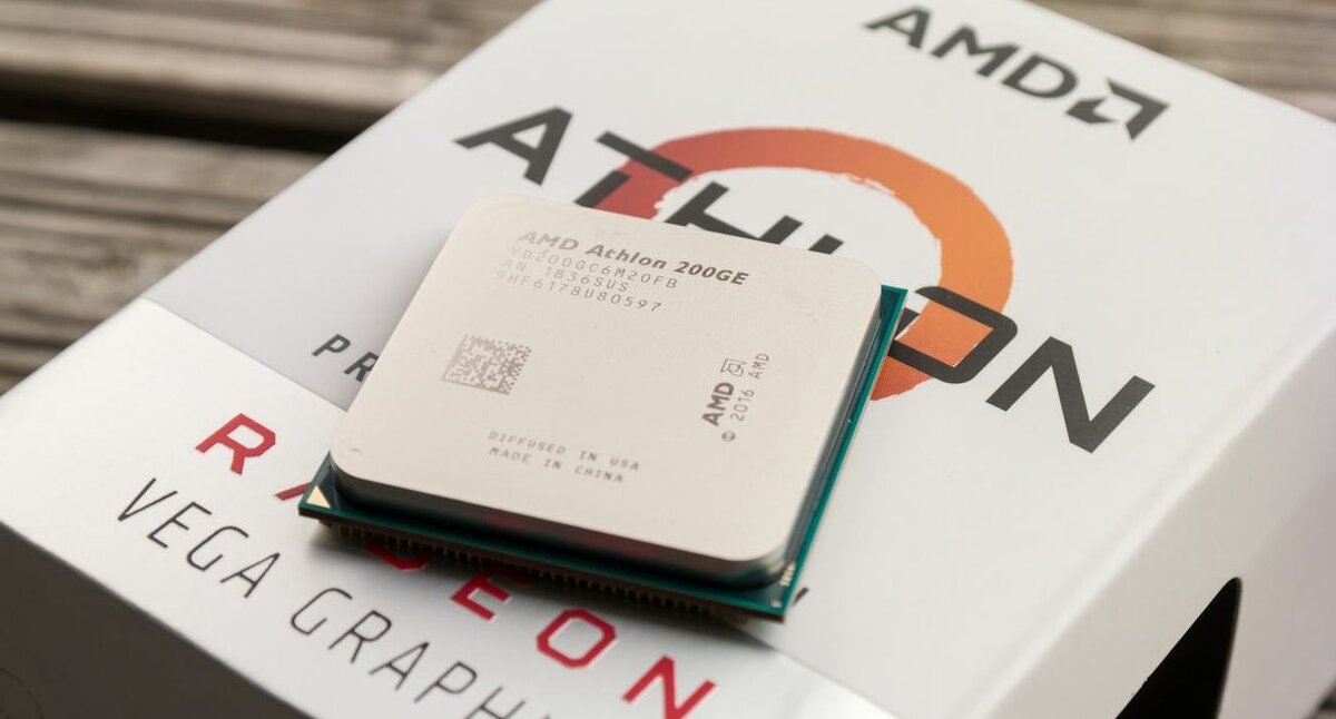 Athlon 200GE отличный бюджетник AMD