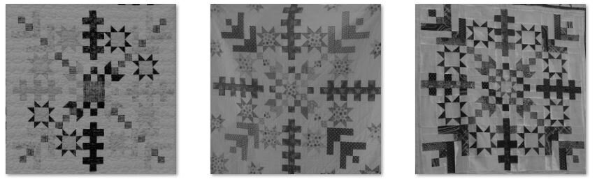 Snowflake Quilt, коллаж автора