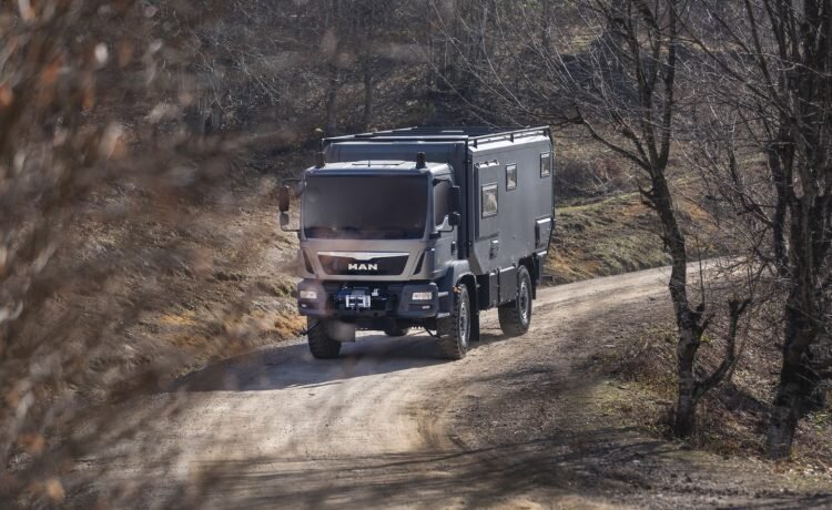 Crawler Otag 600 на шасси MAN 4×4.