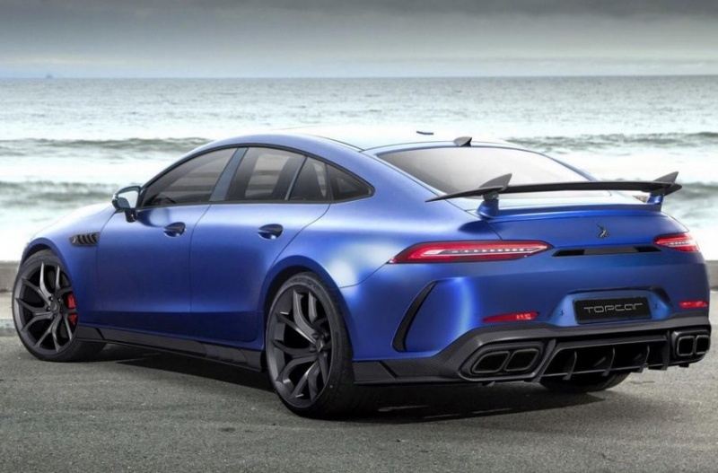В России подготовили тюнинг-обвес для 4-дверного Mercedes-AMG GT