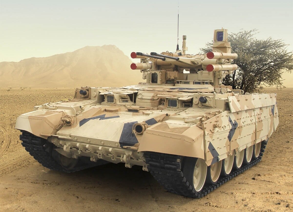 Первое поколение БМПТ "Терминатор"