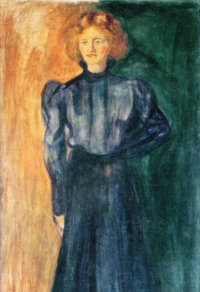 Эдвард Мунк "Тулла Ларсен", 1899. Музей Мунка, Осло.