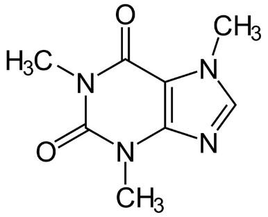 Молекула кофеина