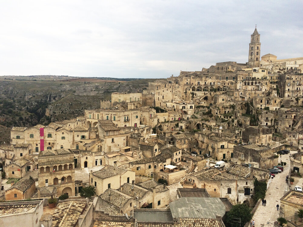 Матера - древний город из камня