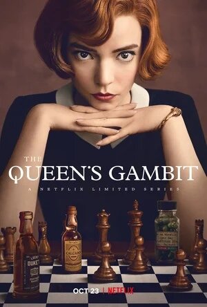 Постер к сериалу: "Ход королевы" (с англ. "QUEEN`SS GAMBIT")