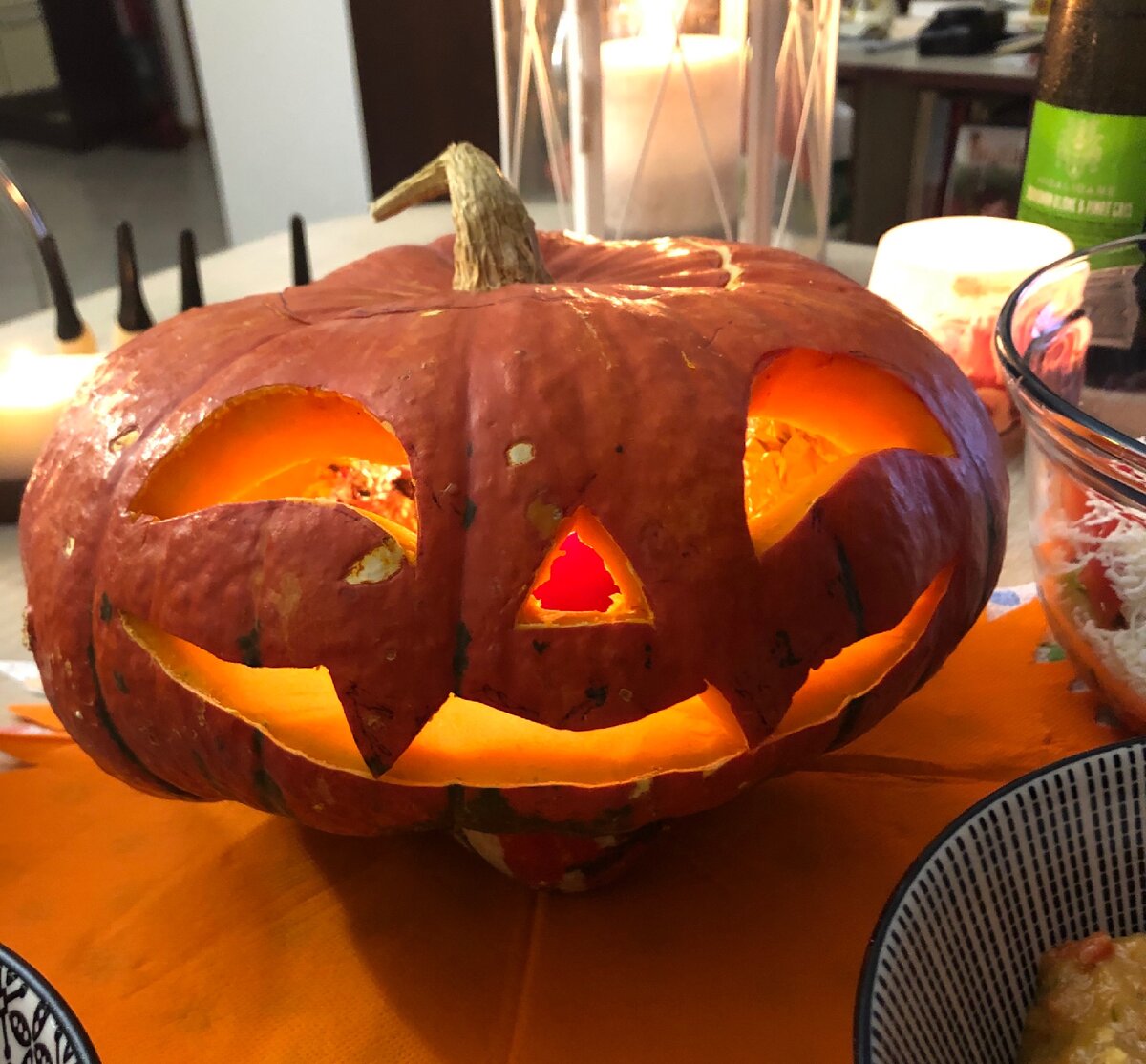 Наша тыква, она же светильник Джека 🎃