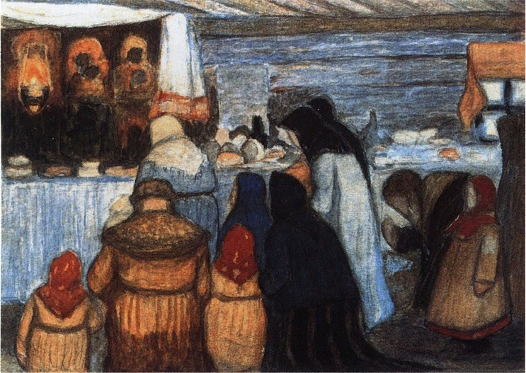 Повседневная жизнь 16 17 века. Кандинский молящиеся крестьяне. Поминки на Руси. Поминальный обряд. Поминальные обряды на Руси