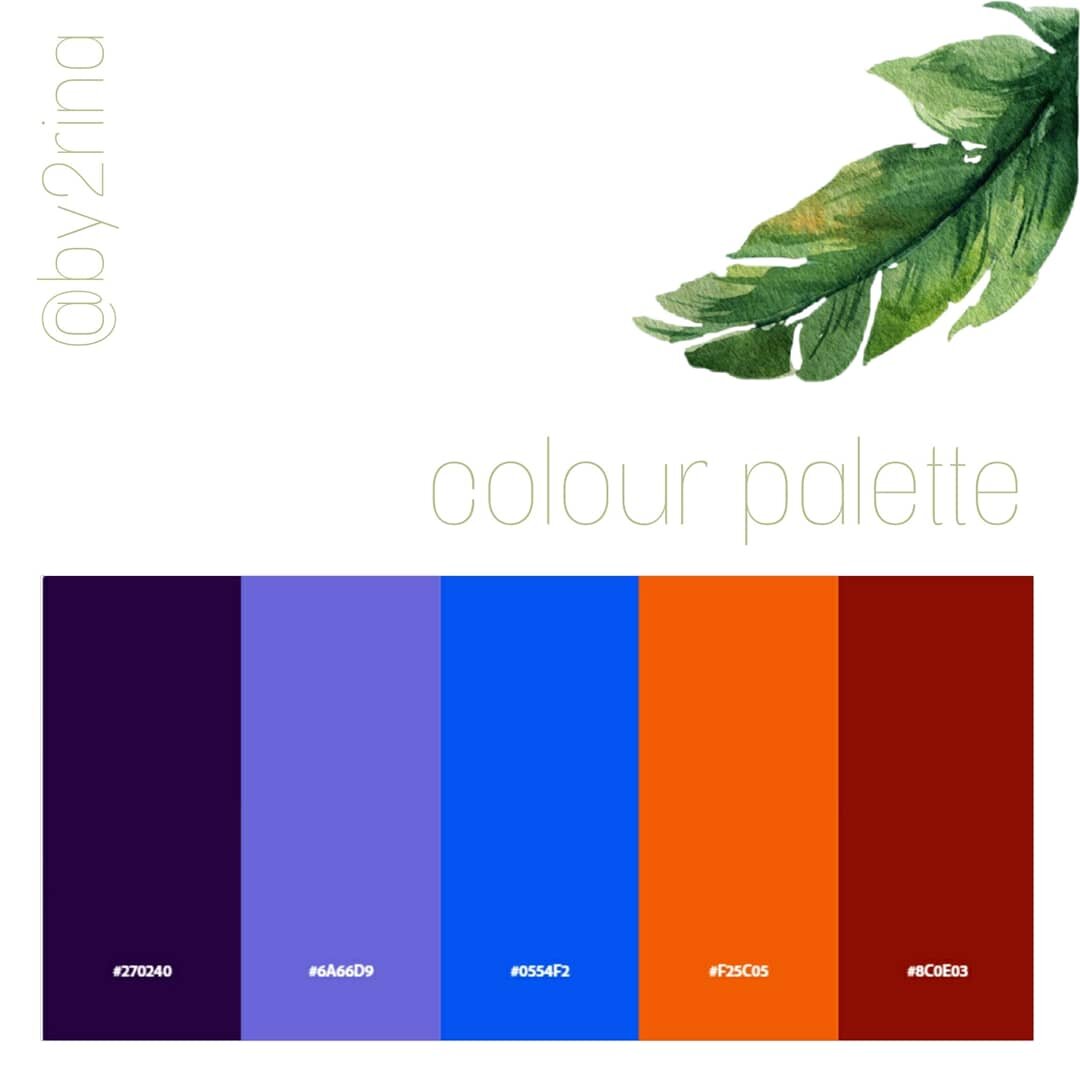 Цветовая палитра студии передачи "Наедине со всеми"